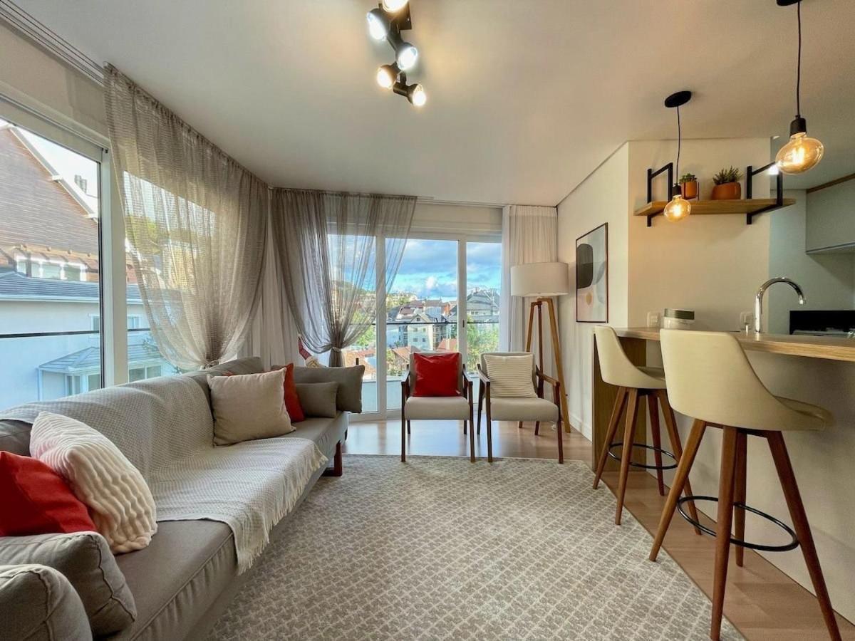 Apartamentos Solar Da Garibaldi Centro By Achei Gramado Kültér fotó