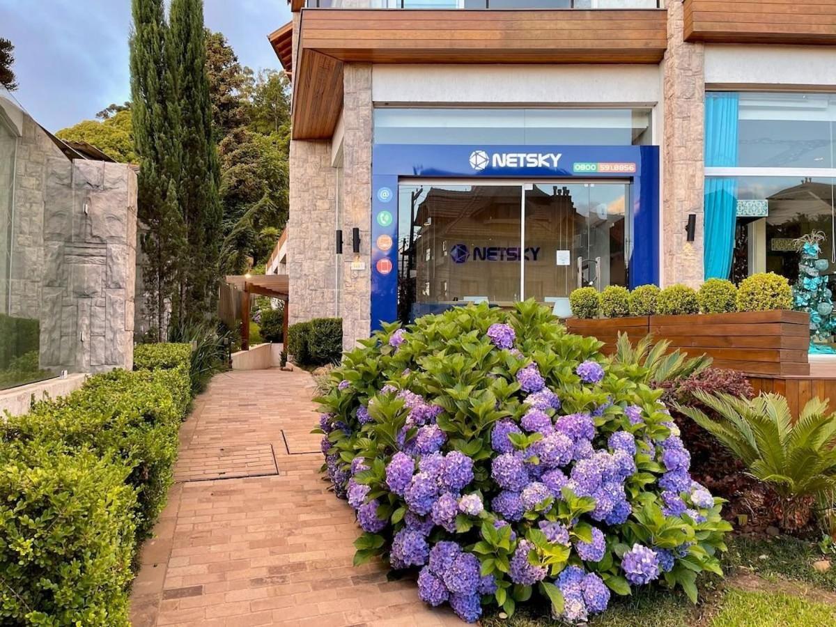 Apartamentos Solar Da Garibaldi Centro By Achei Gramado Kültér fotó